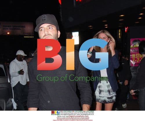 Nicky Hilton and David Katzenberg Leaving Roxy