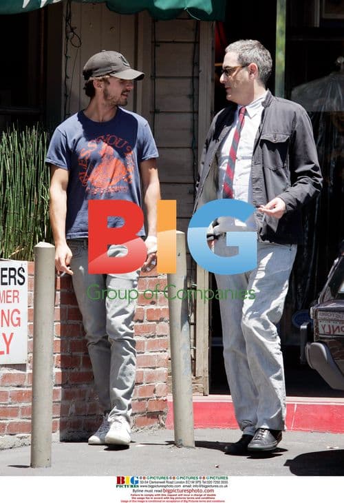 Shia Laboeuf spotted after lunch in LA