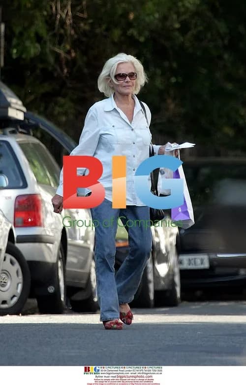 Ex Bond girl Honour Blackman spotted in London