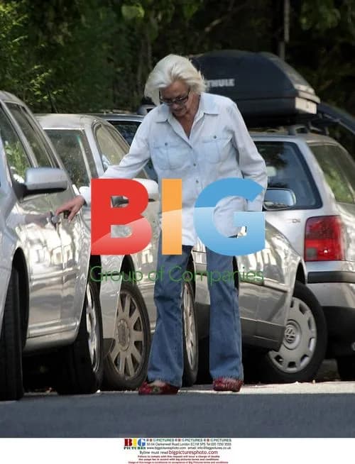 Ex Bond girl Honour Blackman spotted in London
