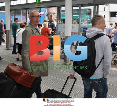 Pet Shop Boys arrive at Dublin Airport
