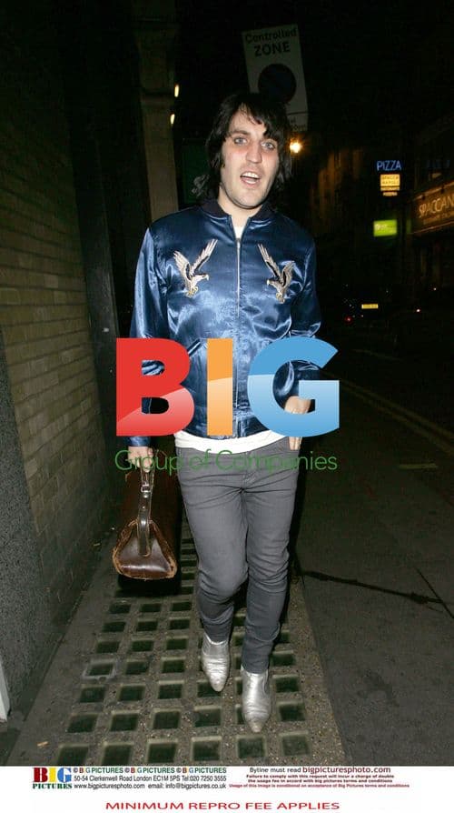 Pixie Geldof and Noel Fielding in Soho