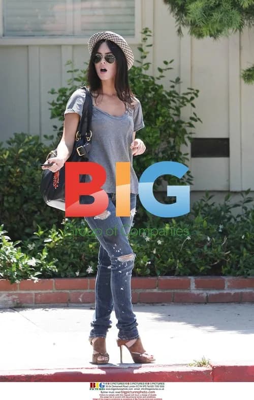 Megan Fox Leaving Hair Salon