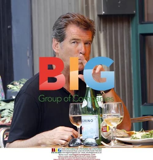 Pierce Brosnan has lunch in New York