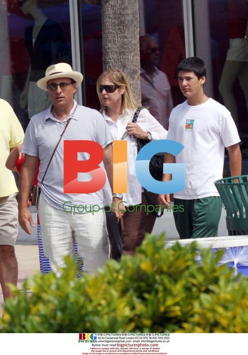Andy Garcia spotted with family on Miami's Lincoln Road