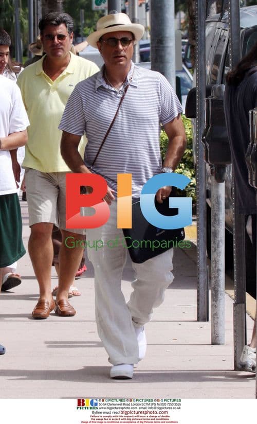 Andy Garcia spotted with family in Miami