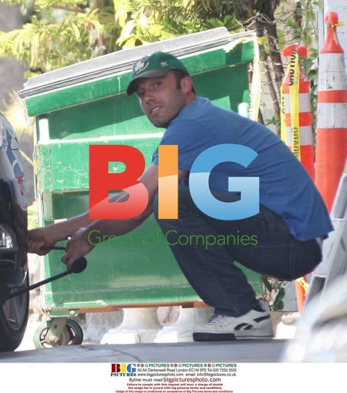 Ben Affleck at Brentwood, California car incident