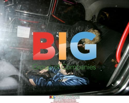 Pixie Geldof and Noel Fielding in Soho