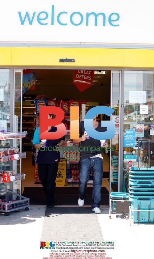 Peter Andre with family at Hastings Theme Park