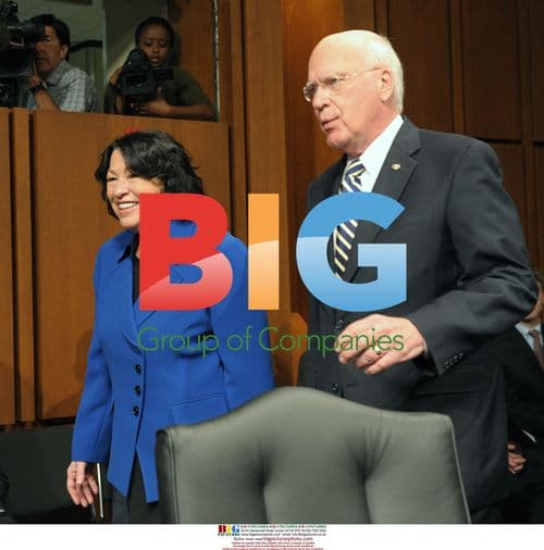 Sonia Sotomayor Arrives for Confirmation Hearings