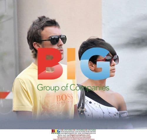 F1 Driver Fernando Alonso on Holiday in Monaco