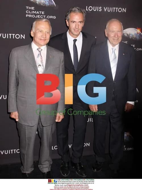Buzz Aldrin and Jim Lovell at Louis Vuitton Lunar Landing Celebration