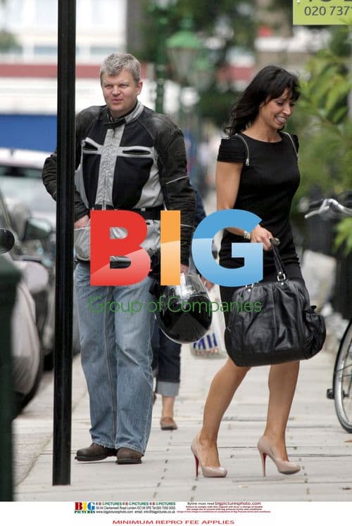 Adrian Chiles and Christine Bleakley Leaving Flat