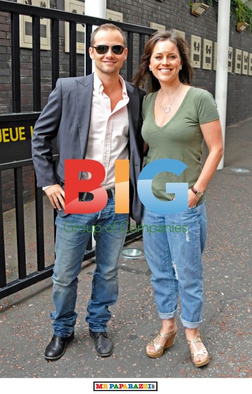 Jill Halfpenny and Jack Ryder leave GMTV studios