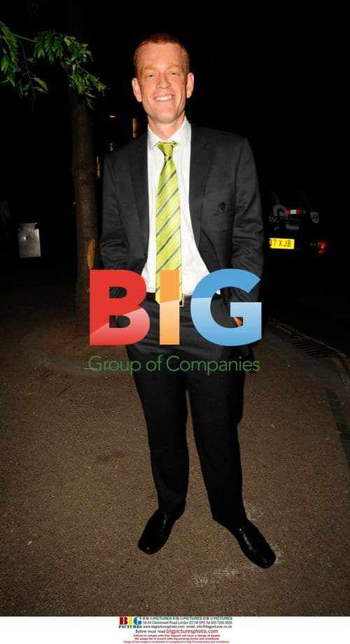 Andrew Macdonald leaving Ricky Ponting Foundation dinner