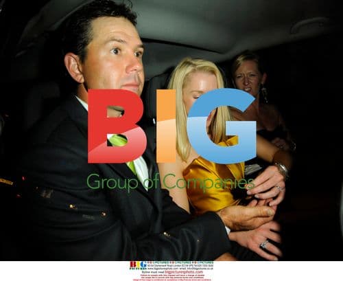 Ricky Ponting Leaving Foundation Dinner