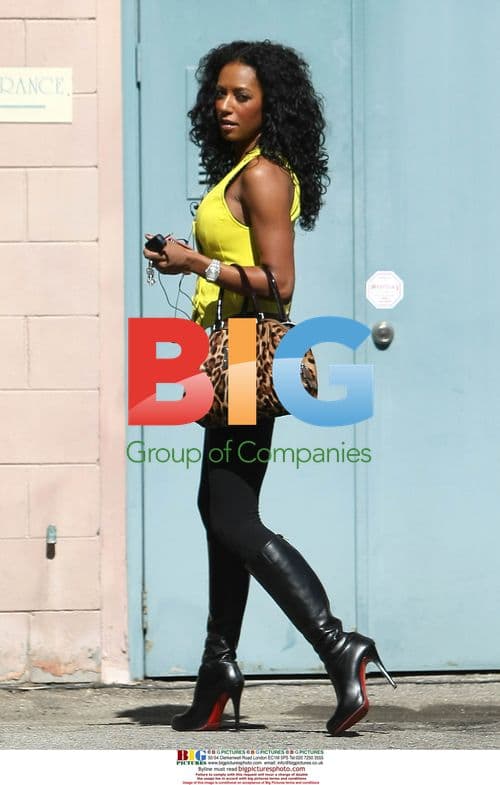 Mel B visits Chiropractor in Beverly Hills