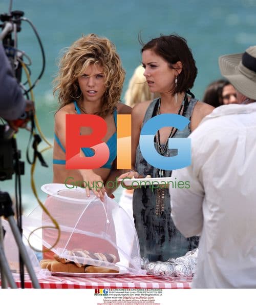 AnnaLynne McCord, Jessica Stroup and Jessica Lowndes film 90210