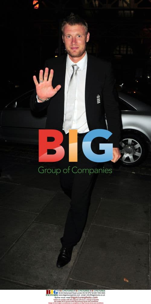 Andrew Flintoff at Landmark Hotel