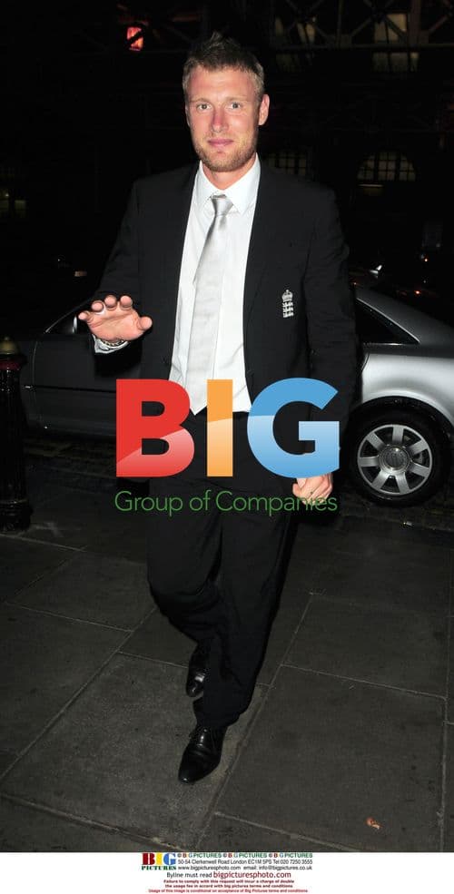 England cricket captain Andrew Flintoff