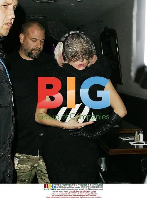 Lady Gaga Departs Balans in London