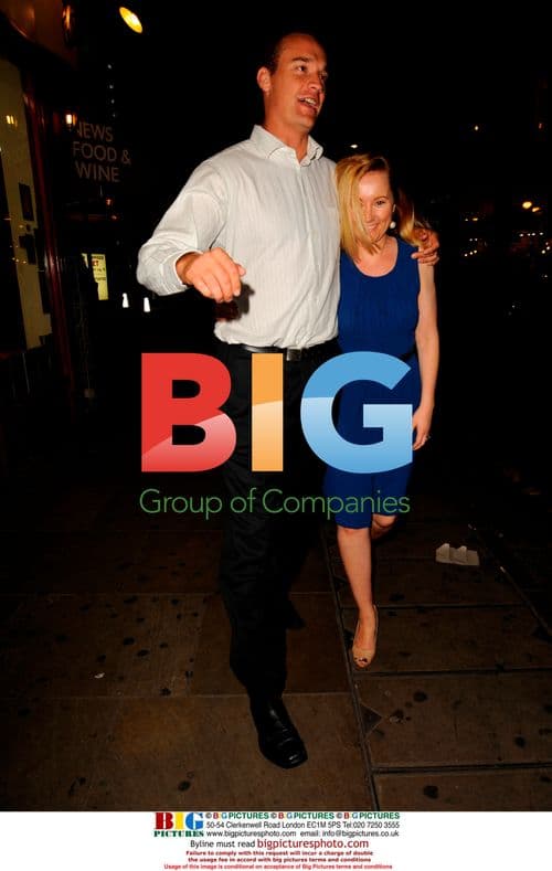 Australian cricketer Stuart Clark with girlfriend