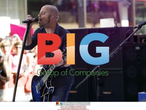 Chris Daughtry of Daughtry performs on Today show