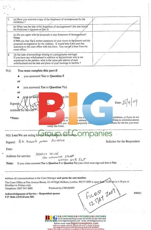 Amy Winehouse and Blake Fielder-Civil Divorce