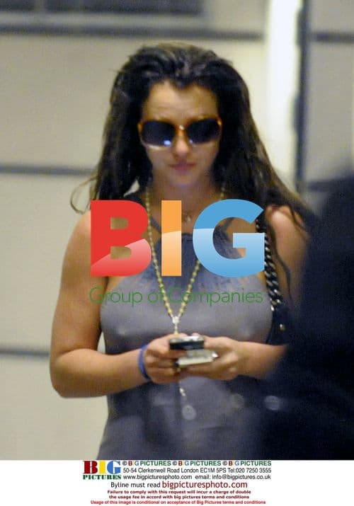 Britney Spears visits Stockholm during Circus tour