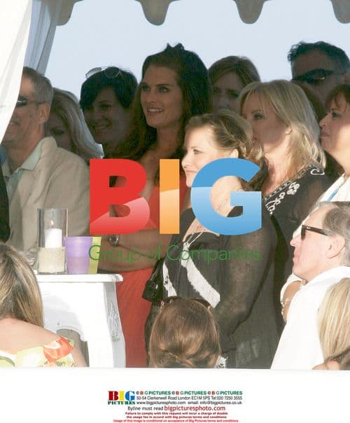 Brooke Shields Hosts Charity Event in Malibu