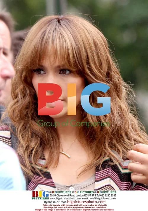 Jennifer Lopez on set of 'The Back-Up Plan'