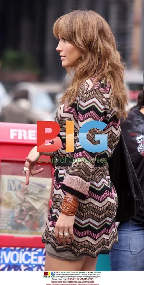 Jennifer Lopez on the set of 'The Back-Up Plan'
