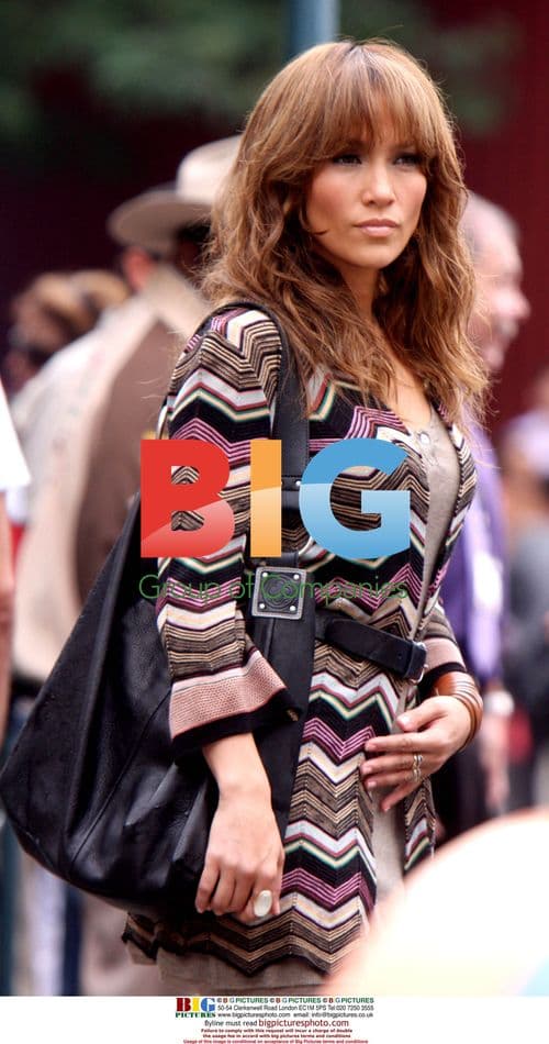 Jennifer Lopez filming 'The Back-Up Plan'