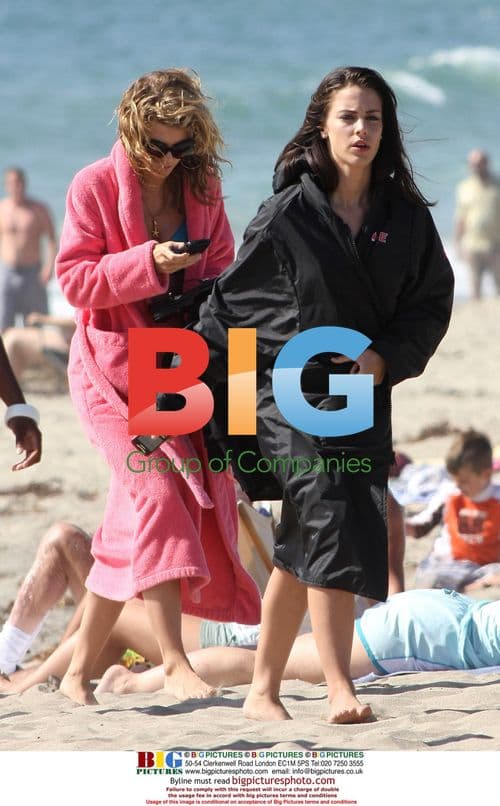 AnnaLynne McCord on 90210 Set