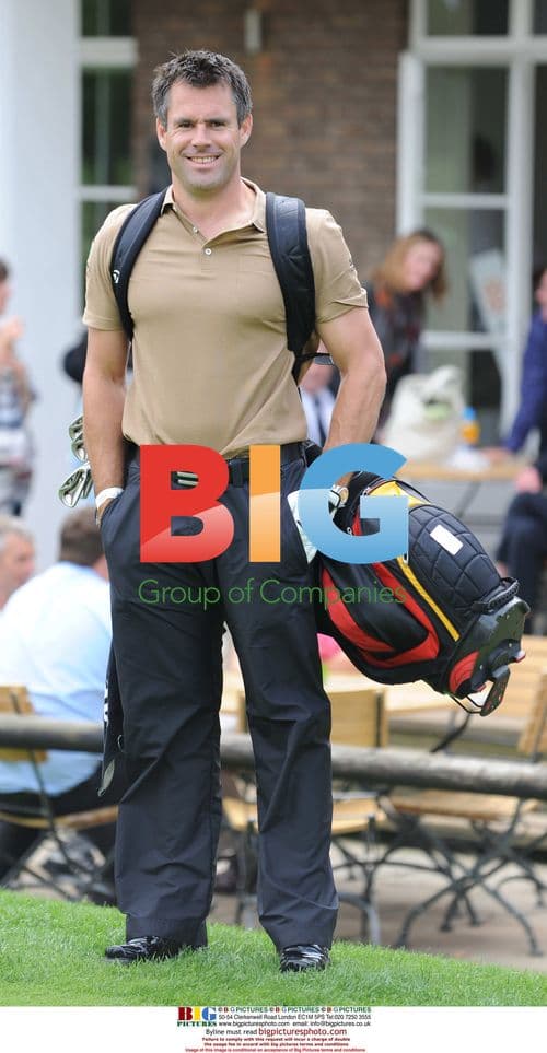 Celebs at charity golf tournament in London