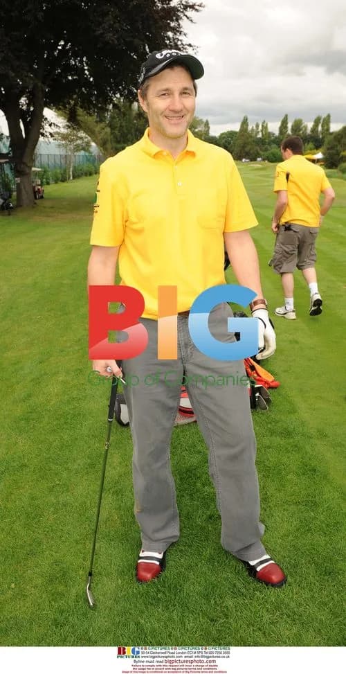 Celebs attend charity golf tournament in London