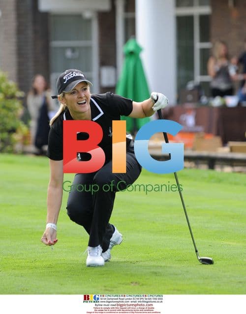 Celebs attend charity golf tournament in London