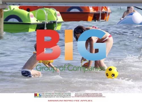 Davina McCall Enjoys Beach Vacation in France