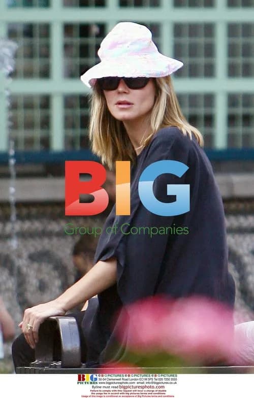Heidi Klum and Family in NYC Park