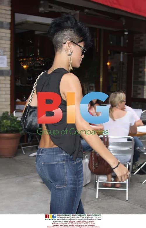 Rihanna Leaving Da Silvano Restaurant