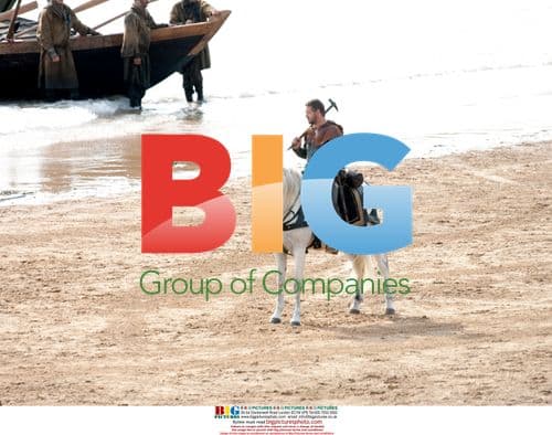 Russell Crowe films new "Robin Hood" movie