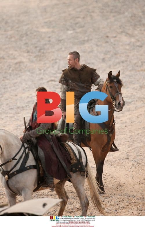 Russell Crowe on Robin Hood set in Wales