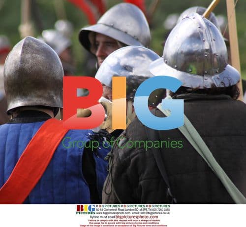 John Sergeant in costume at Tewksbury festival