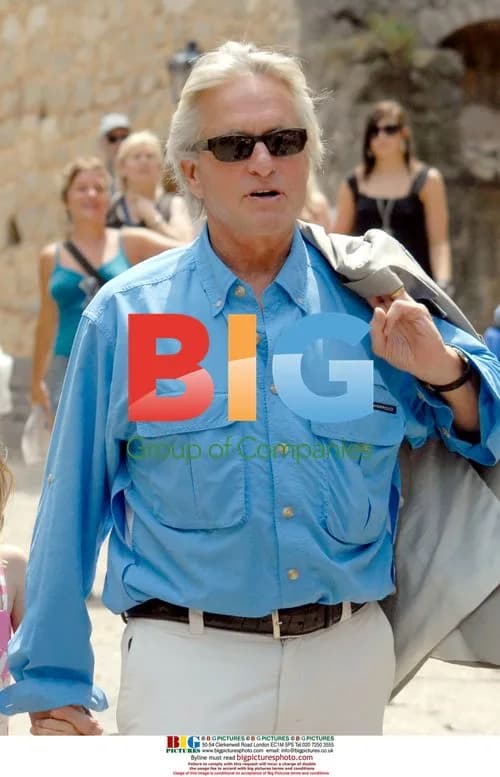 Michael Douglas and Catherine Zeta Jones in Spain