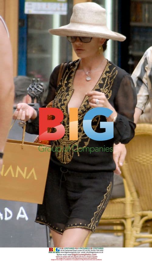 Michael Douglas and Catherine Zeta Jones in Spain