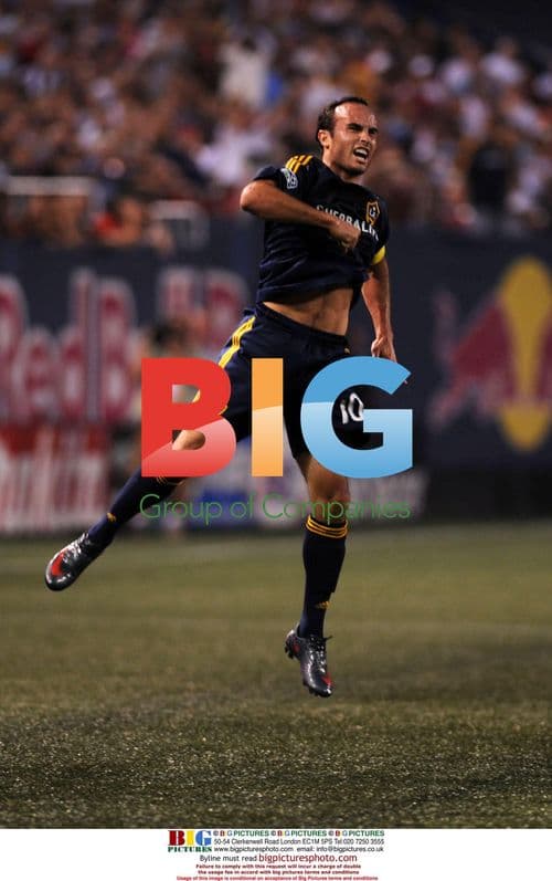 Landon Donovan during LA Galaxy vs New York Red Bulls