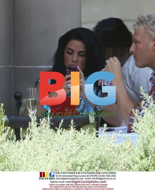 Katie Price Lunches with Friends in Beverly Hills