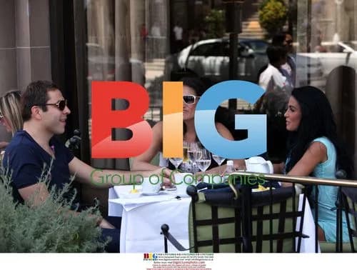 Katie Price and David Walliams Lunch in Beverly Hills