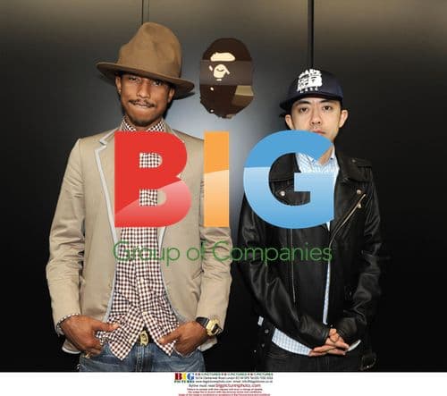Pharrell Williams and Nigo Open A Bathing Ape Store