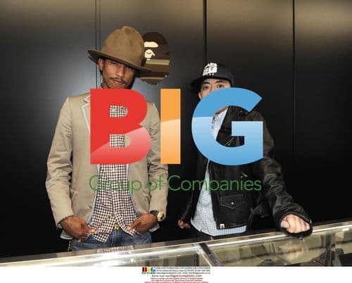 Pharrell Williams and Nigo Open 'A Bathing Ape' Store